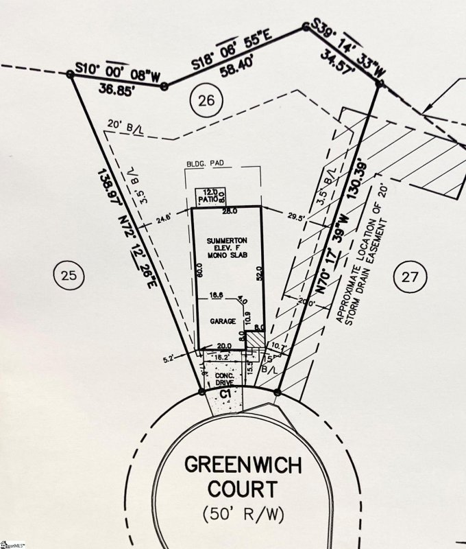 Property image 4 at 2044 Greenwich Court, Spartanburg, SC 29303