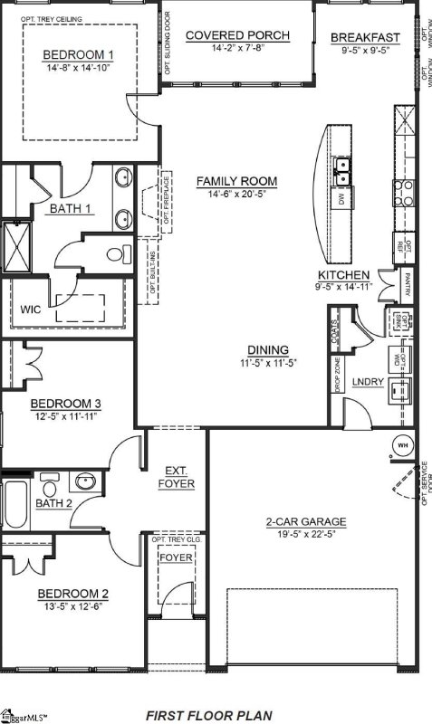 Property image 2 at 311 Fiery Road, Mauldin, SC 29607