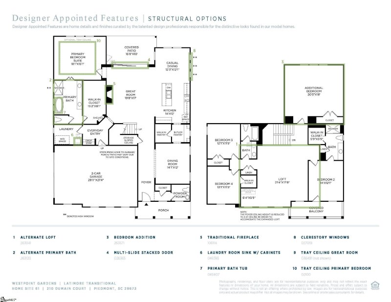 Property image 2 at 210 Dumain Court, Piedmont, SC 29673