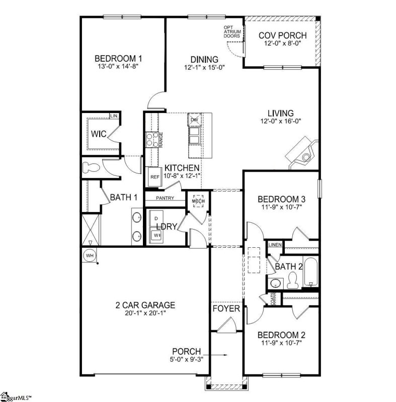Property image 2 at 966 Pineland Drive, Woodruff, SC 29388