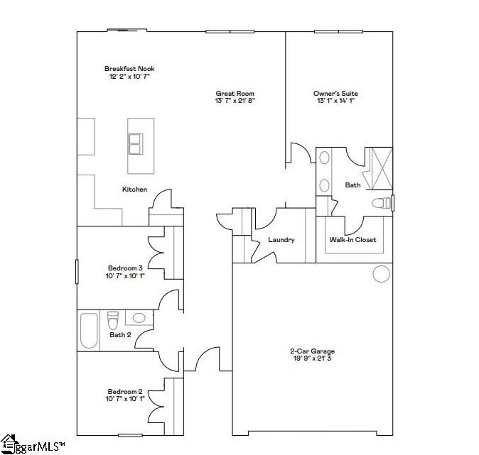 Property image 2 at 1043 Cleveland Meadows Trail Road, Spartanburg, SC 29303