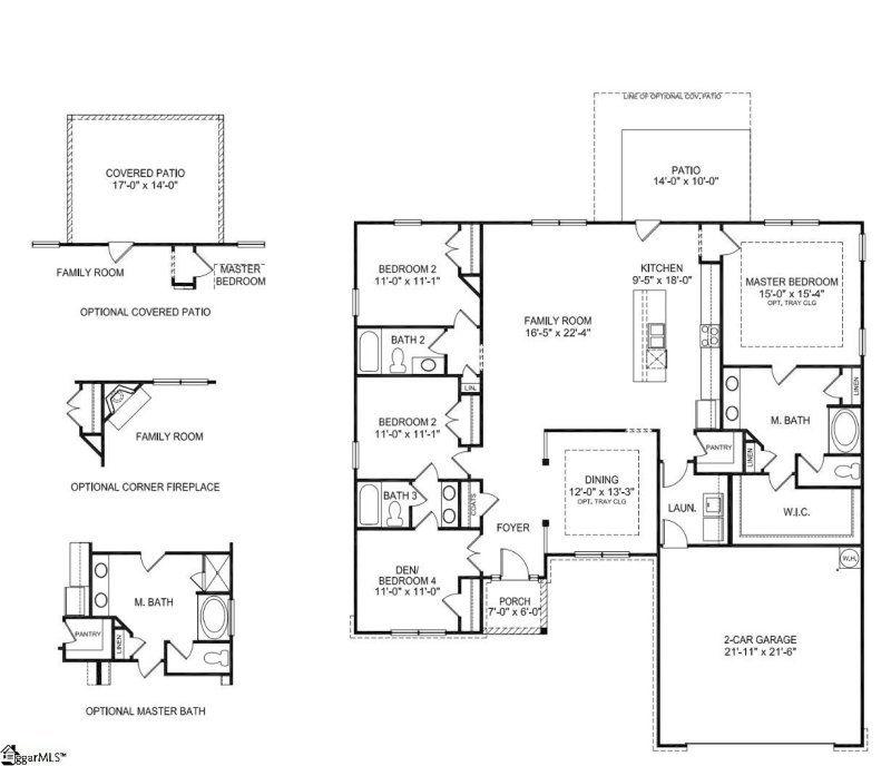 Property image 2 of 102 Rolling Waters Drive in Hidden Lake Estates, Greenville, SC 29605