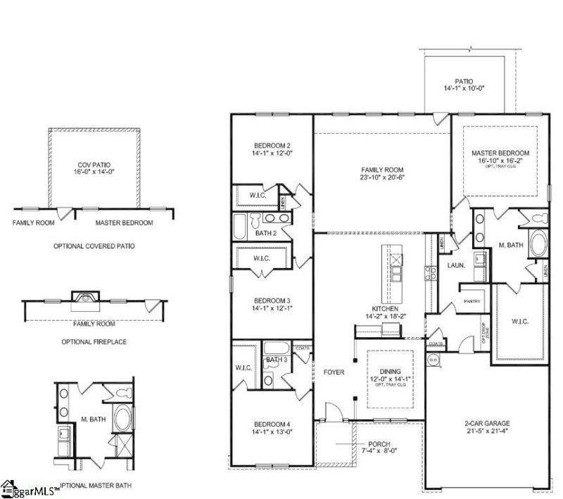 Property image 3 of 213 Rolling Waters Drive in Hidden Lake Estates, Greenville, SC 29605