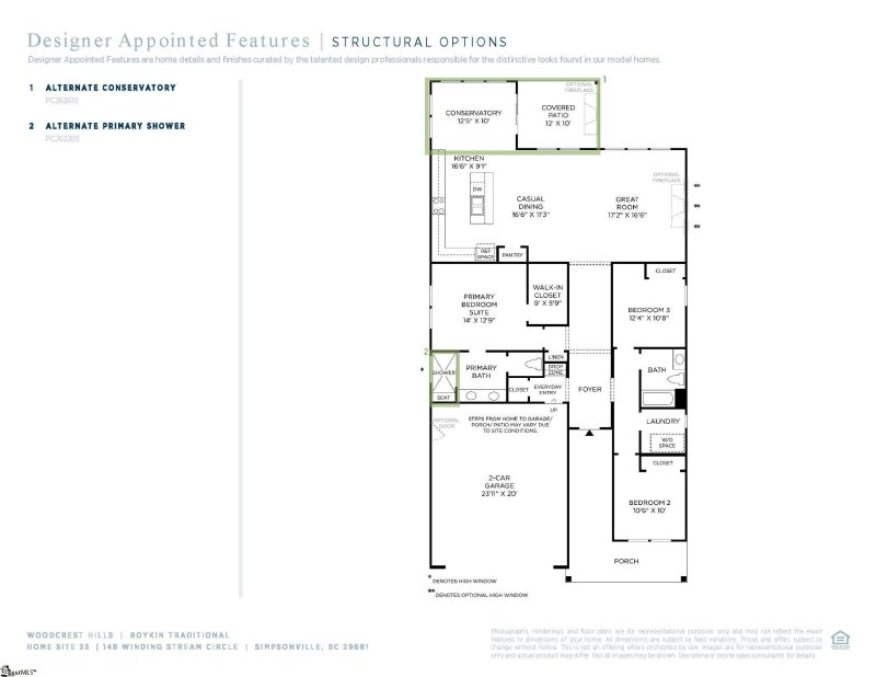 Property image 4 at 109 Winding Stream Circle, Simpsonville, SC 29681