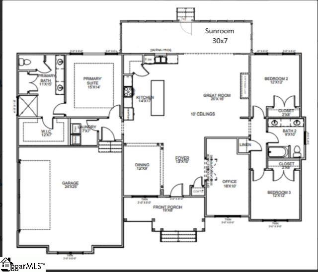 Property image 3 of 112 Halowell Lane in Echo Grove, Travelers Rest, SC 29690