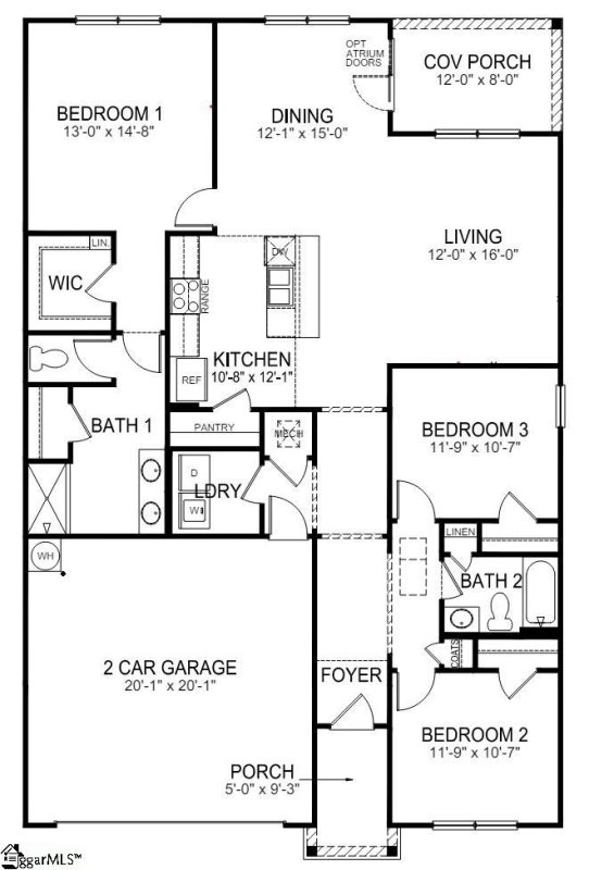 Property image 4 at 1637 Martingale Way, Roebuck, SC 29376