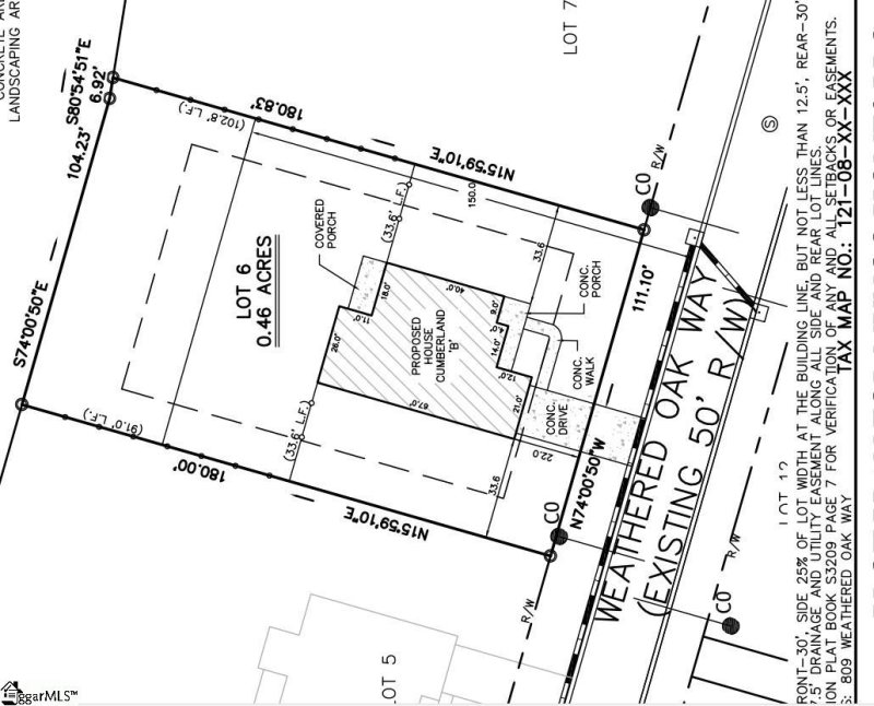 Property image 3 at 809 Weathered Oak Way, Anderson, SC 29621