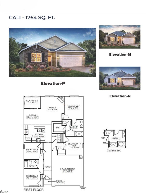 Property image 4 at 1345 Chamomile Court, Lyman, SC 29365