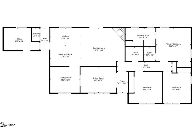 Property image 2 at 215 Edgewood Drive, Mauldin, SC 29662