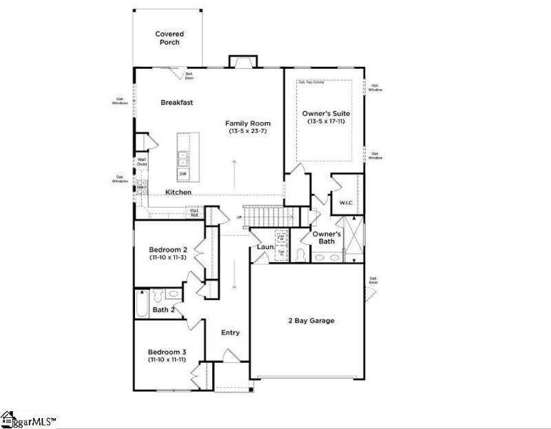 Property image 2 at 1033 Fox Hollow Street, Spartanburg, SC 29303
