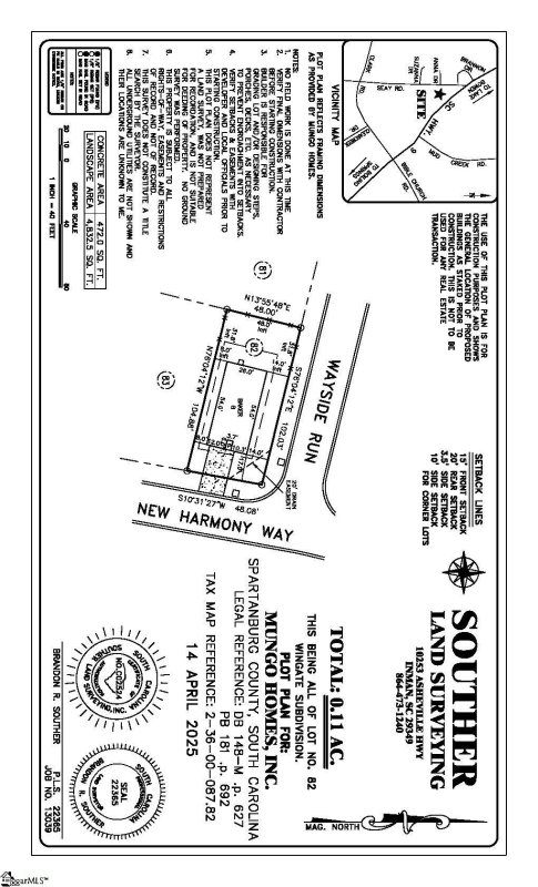 Property image 3 of 7215 New Harmony Way in Wingate, Inman, SC 29349