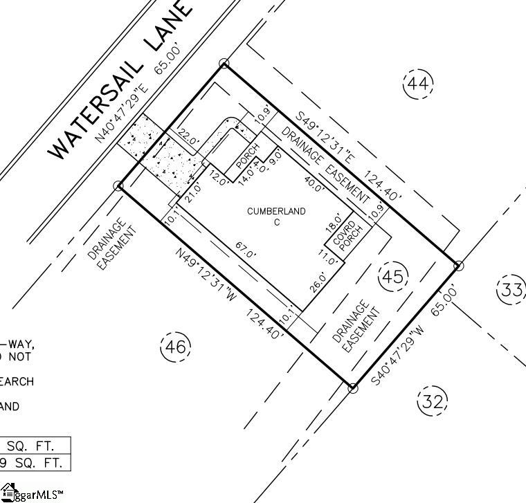 Property image 3 of 1727 Watersail Lane in The Cottages at Lake Emory, Inman, SC 29349