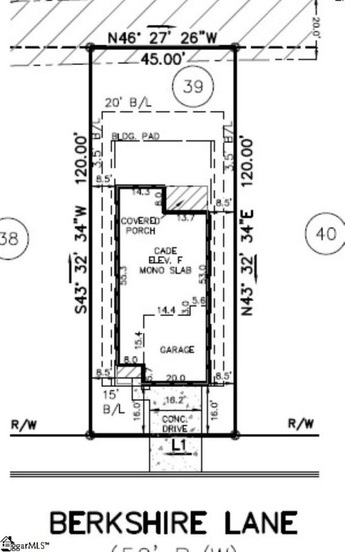 Property image 3 at 1817 Berkshire Lane, Spartanburg, SC 29303