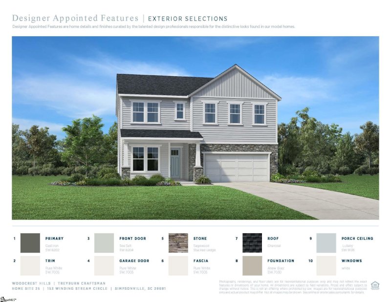 Property image 2 at 106 Winding Stream Circle, Simpsonville, SC 29681