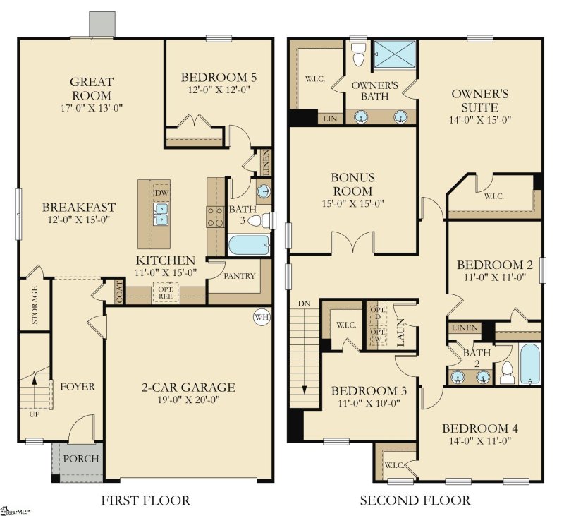 Property image 2 at 1083 Cleveland Meadows Trail, Spartanburg, SC 29303