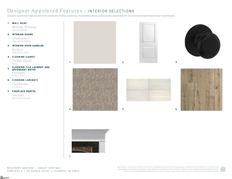 Property image 3 of 211 Dumain Court in Westpoint Gardens, Piedmont, SC 29673