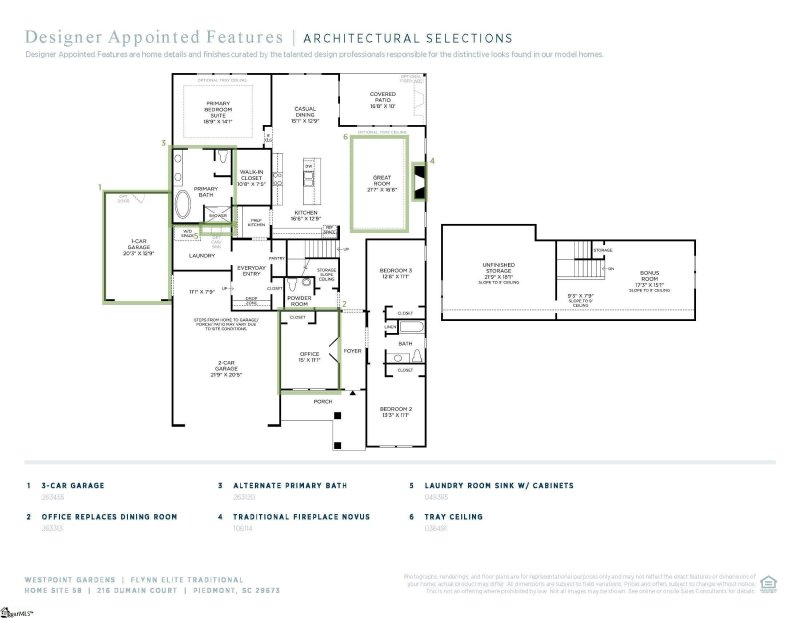 Property image 2 of 216 Dumain Court in Westpoint Gardens, Piedmont, SC 29673