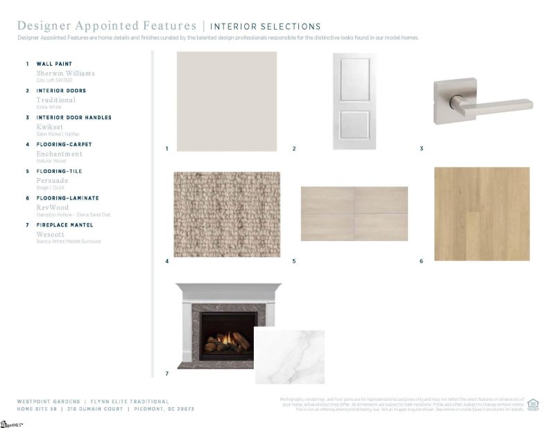 Property image 3 of 216 Dumain Court in Westpoint Gardens, Piedmont, SC 29673