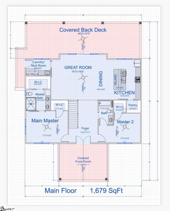 Property image 3 of 805 Somerset Place in Cambridge, Spartanburg, SC 29301