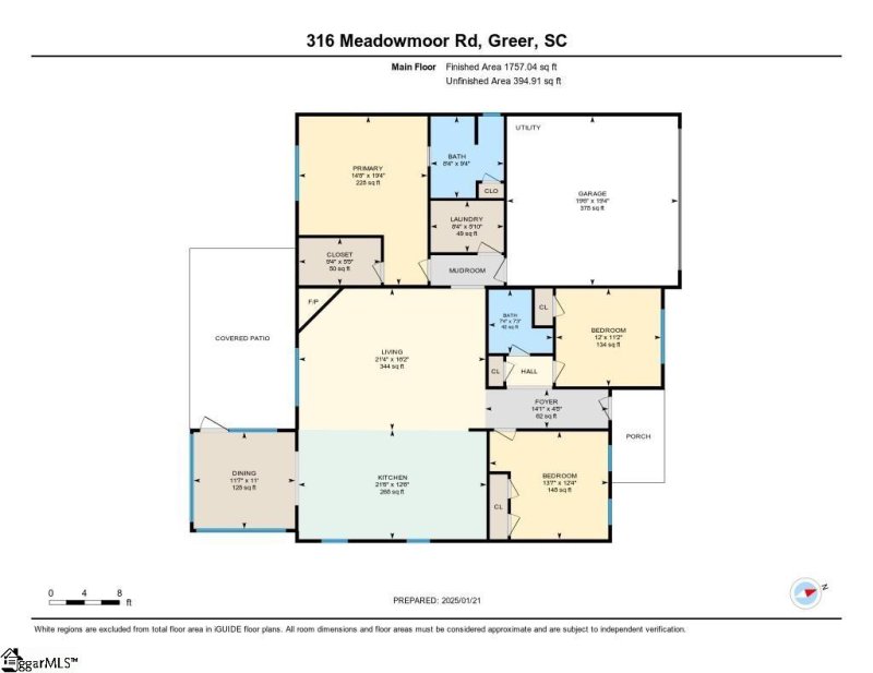 Property image 5 at 316 Meadowmoor Road, Greer, SC 29651