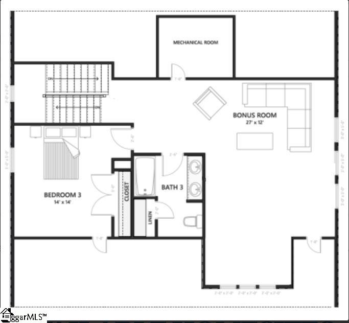 Property image 3 of 12 Halowell Lane in Echo Grove, Travelers Rest, SC 29690