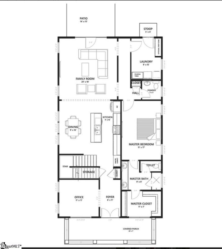 Property image 2 of 606 Lumpkin Street in Park North at Pinestone, Travelers Rest, SC 29690