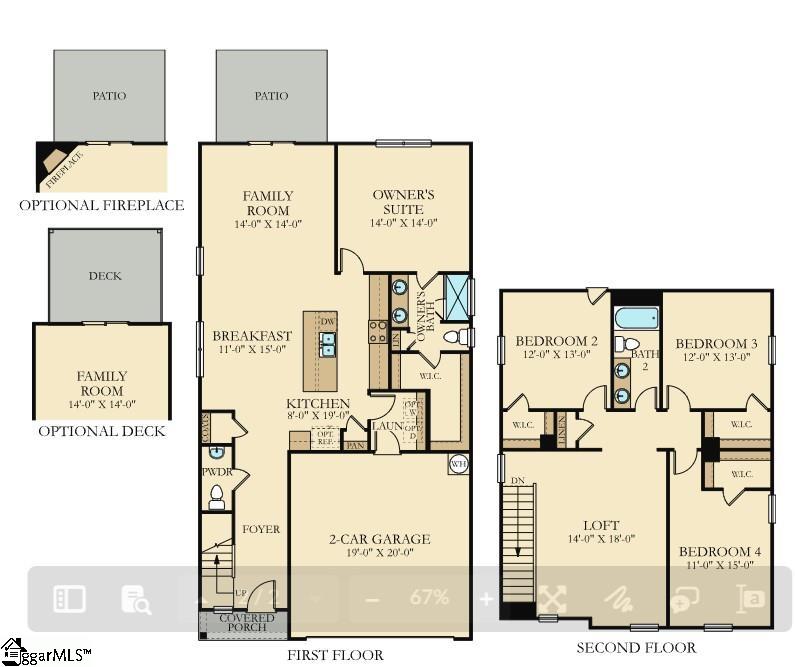 Property image 2 at 307 Willow Wynter Lane, Taylors, SC 29687