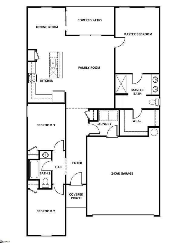 Property image 2 at 1221 Crested Iris Street, Moore, SC 29369