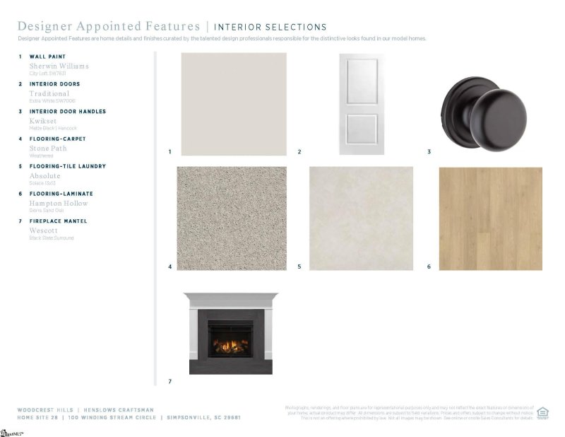 Property image 4 of 100 Winding Stream Circle in Woodcrest Hills, Simpsonville, SC 29681