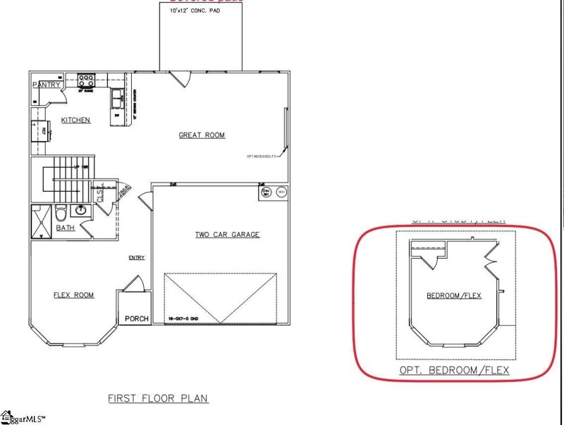 Property image 3 of 437 Haddon Trail in Rutledge Estates, Woodruff, SC 29388