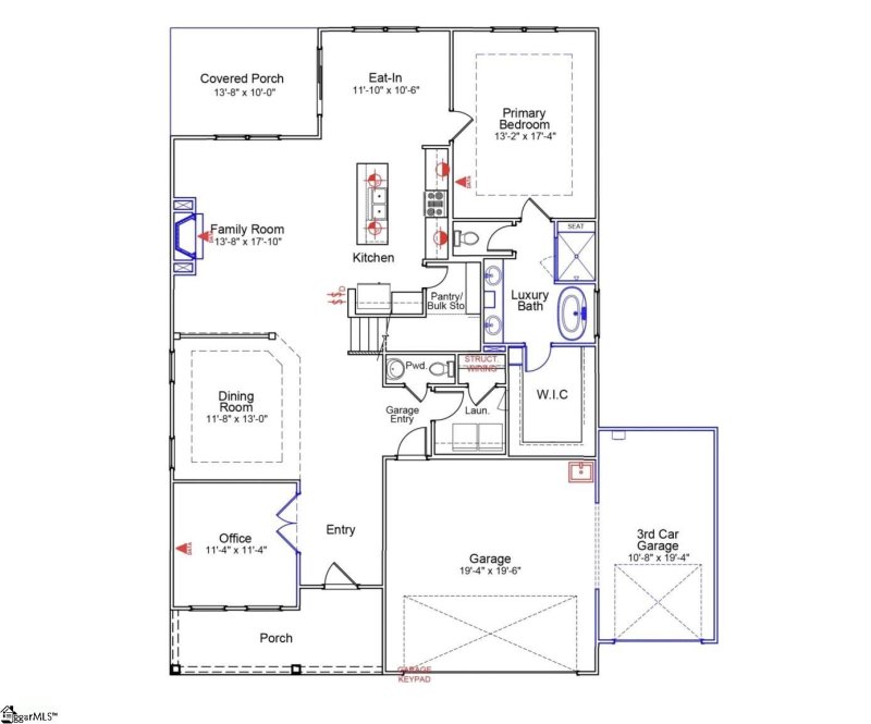 Property image 5 of 527 Livingston Way in Hawthorn Ridge, Inman, SC 29350