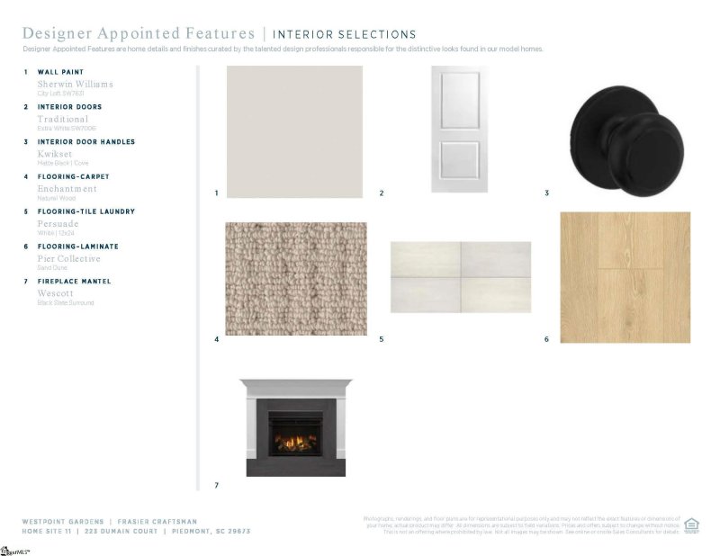 Property image 3 of 223 Dumain Court in Westpoint Gardens, Piedmont, SC 29673