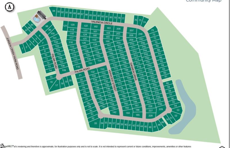 Property image 2 of 559 Valencia Circle in Treemont Commons, Wellford, SC 29385