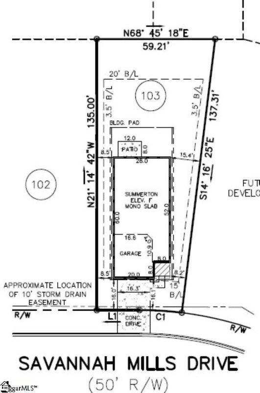 Property image 4 of 1616 Savannah Mills Drive in Westbriar Woods, Spartanburg, SC 29303