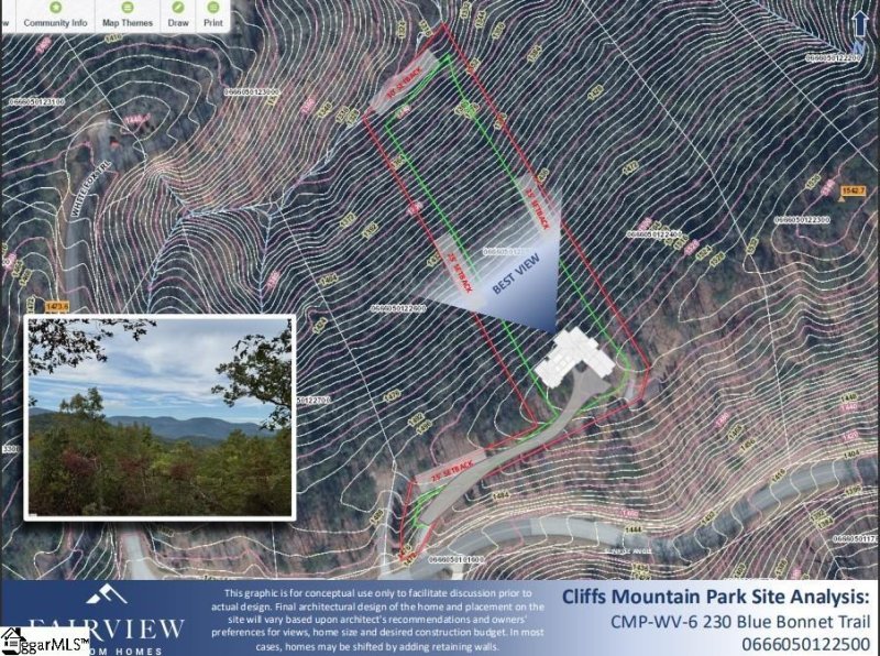 Property image 3 of 230 Blue Bonnet Trail in The Cliffs at Mountain Park, Marietta, SC 29661