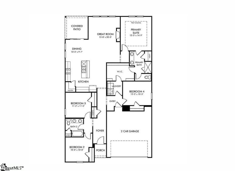 Property image 2 of 408 Granby Trail in Maxwell Commons, Easley, SC 29642