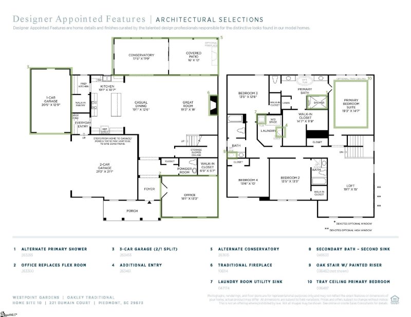 Property image 2 of 221 Dumain Court in Westpoint Gardens, Piedmont, SC 29673