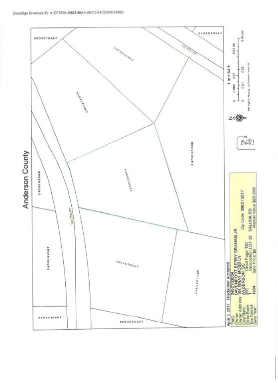 Property image 2 at Lot 32/34 Saluda Road, Williamston, SC 29697