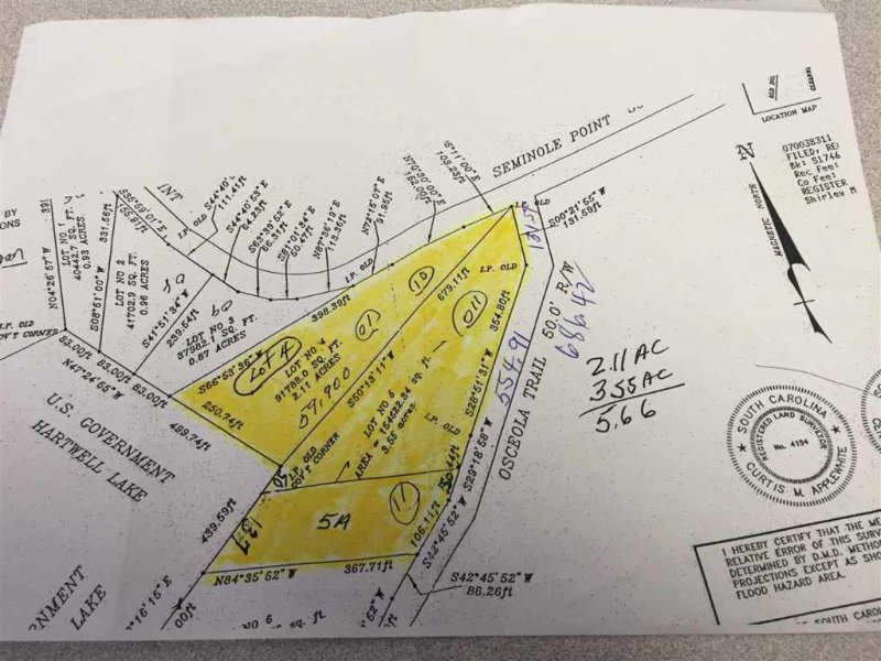 Property image 2 at 4-5-5A Seminole Point Road, Fair Play, SC 29643