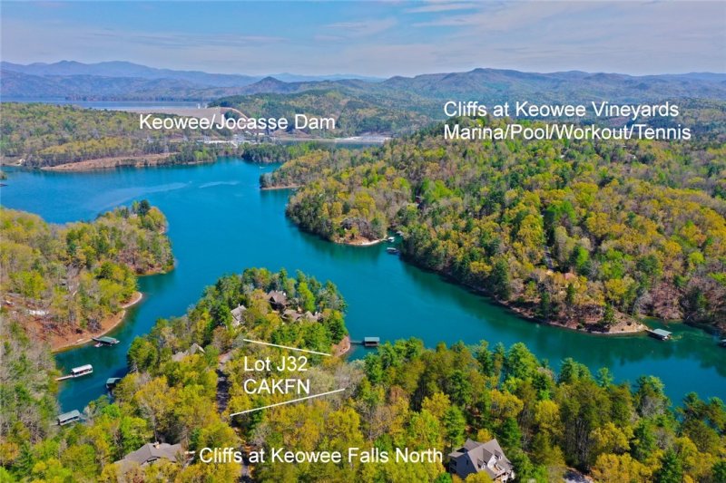 Property image 2 at Lot J-32 Cliffs at Keowee Falls North, Salem, SC 29676